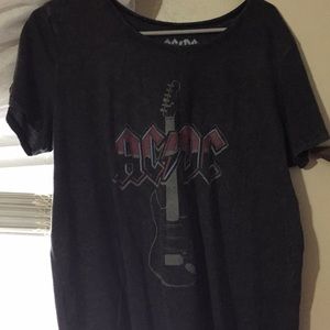 AC/DC band tee